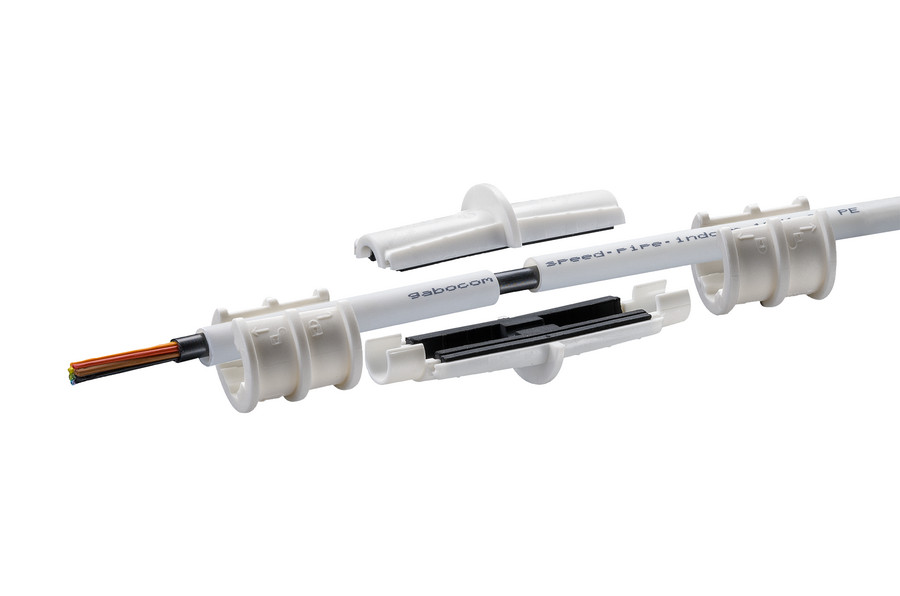 Connecteur EBM-GS avec arrêt de gaz intégré.