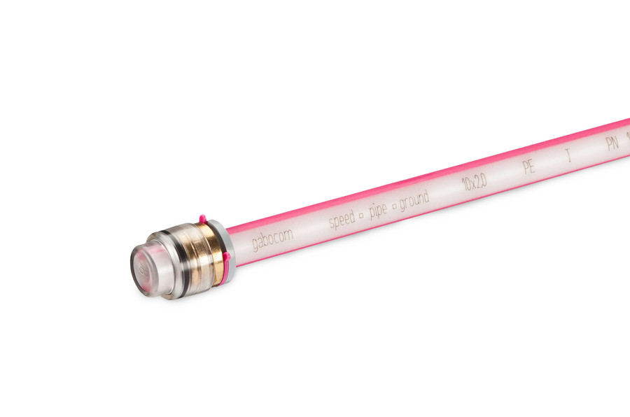 Les bouchons permanents transparents ES ferment le speedpipe.