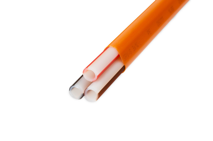 Bundle speedpipe ground pour une pose directe dans le sol.
