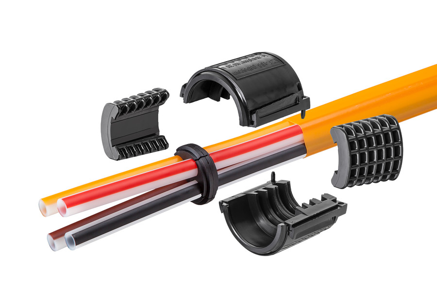 speedpipe raccords de tuyaux ground SRV-G tc avec EZA-t pour la pose directe dans le sol.